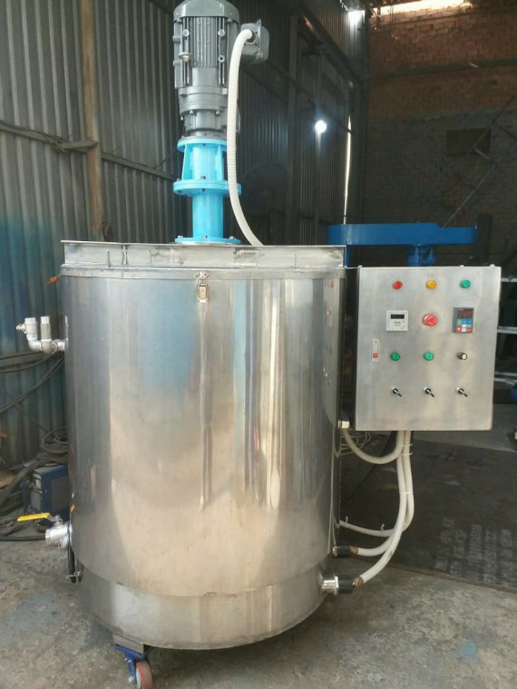 Bồn gia nhiệt 500L có cánh khuấy