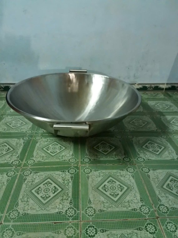 Chảo inox đường kính từ 600mm đến 1200mm